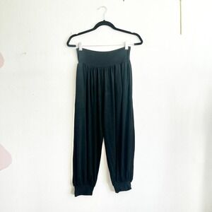 Kathmandu Imports Black Harem Pants Women's Boho Festival Lounge One Size